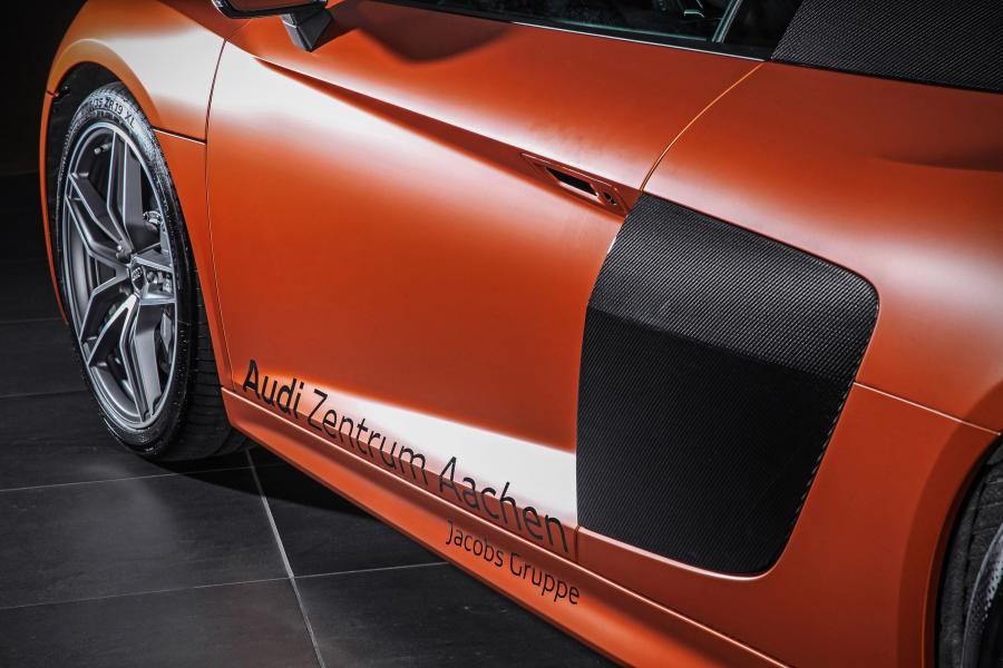 Детали экстерьера Audi R8 V10 Plus by H+B Design 2015 года  (фото 7 из 8)